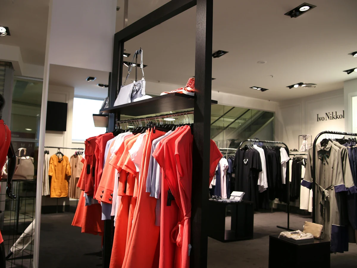 Commercial painting clothing retail store in Sheffield by Sheffield Decorators