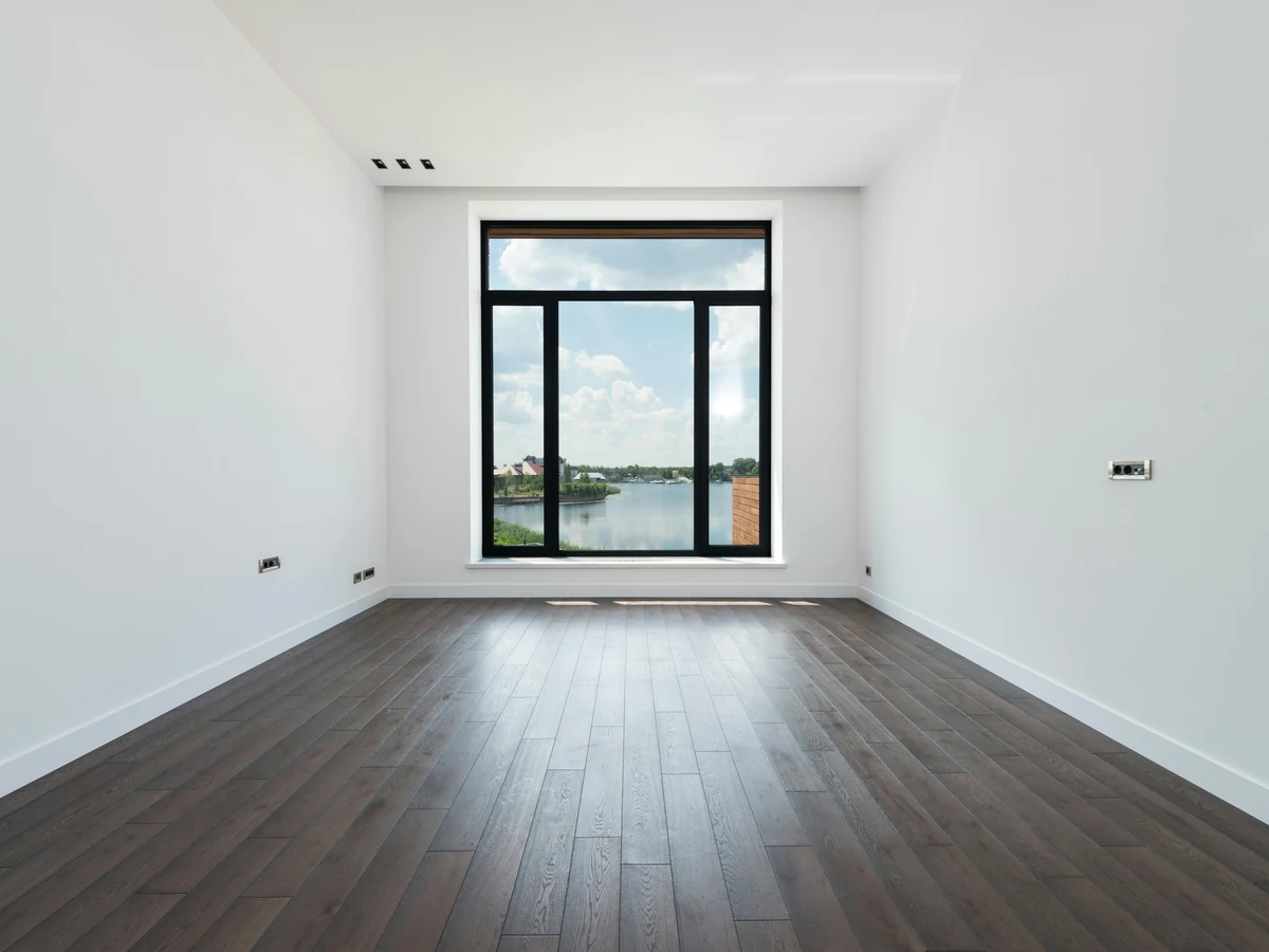 Empty white room freshly painted interior in Sheffield by Sheffield Decorators